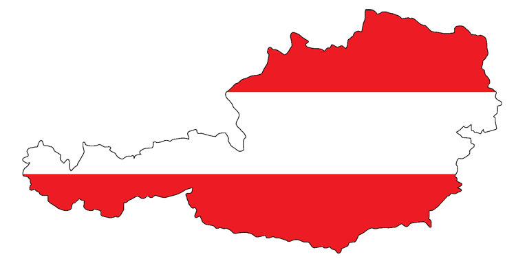 Österreich-Karte
